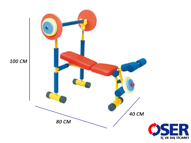 30354  -  Spor Aletleri - ocuk Fitness - (Arlk Seti)  Teknik izim