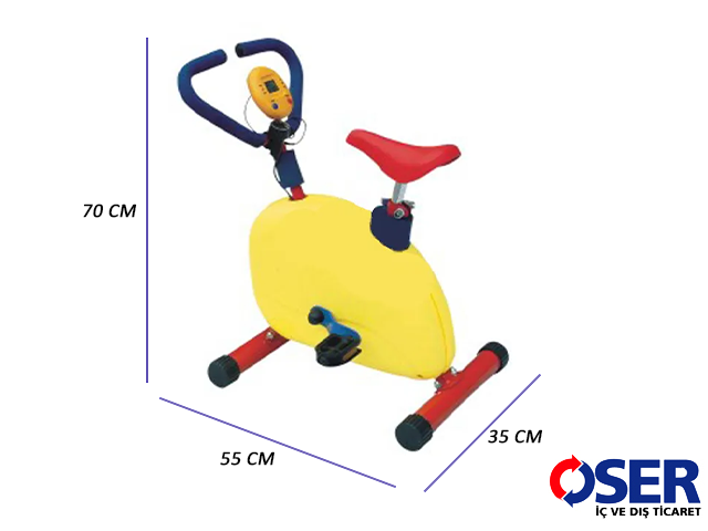 30358  -  Spor Aletleri - ocuk Fitness (Bisiklet) Teknik izim