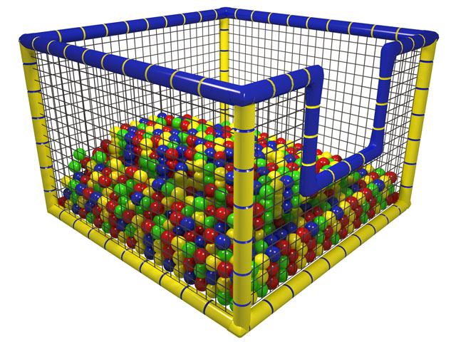 40210   -  Top Oyun  Havuzu Fileli (Soft Play)