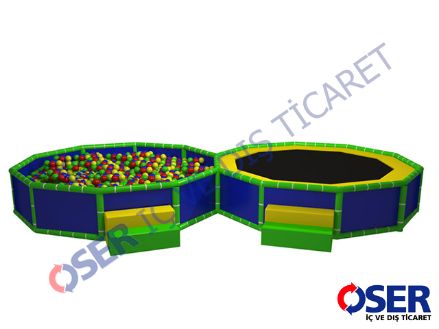 40090   -  Soft Play Oyun Havuzu - Trambolin