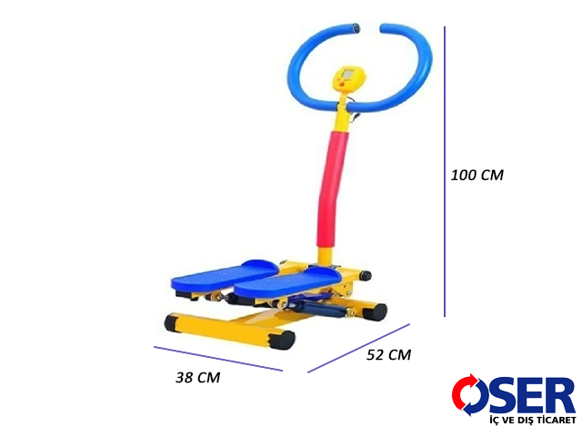 30362  -  Spor Aletleri - ocuk Fitness (Step Aleti) Teknik izim